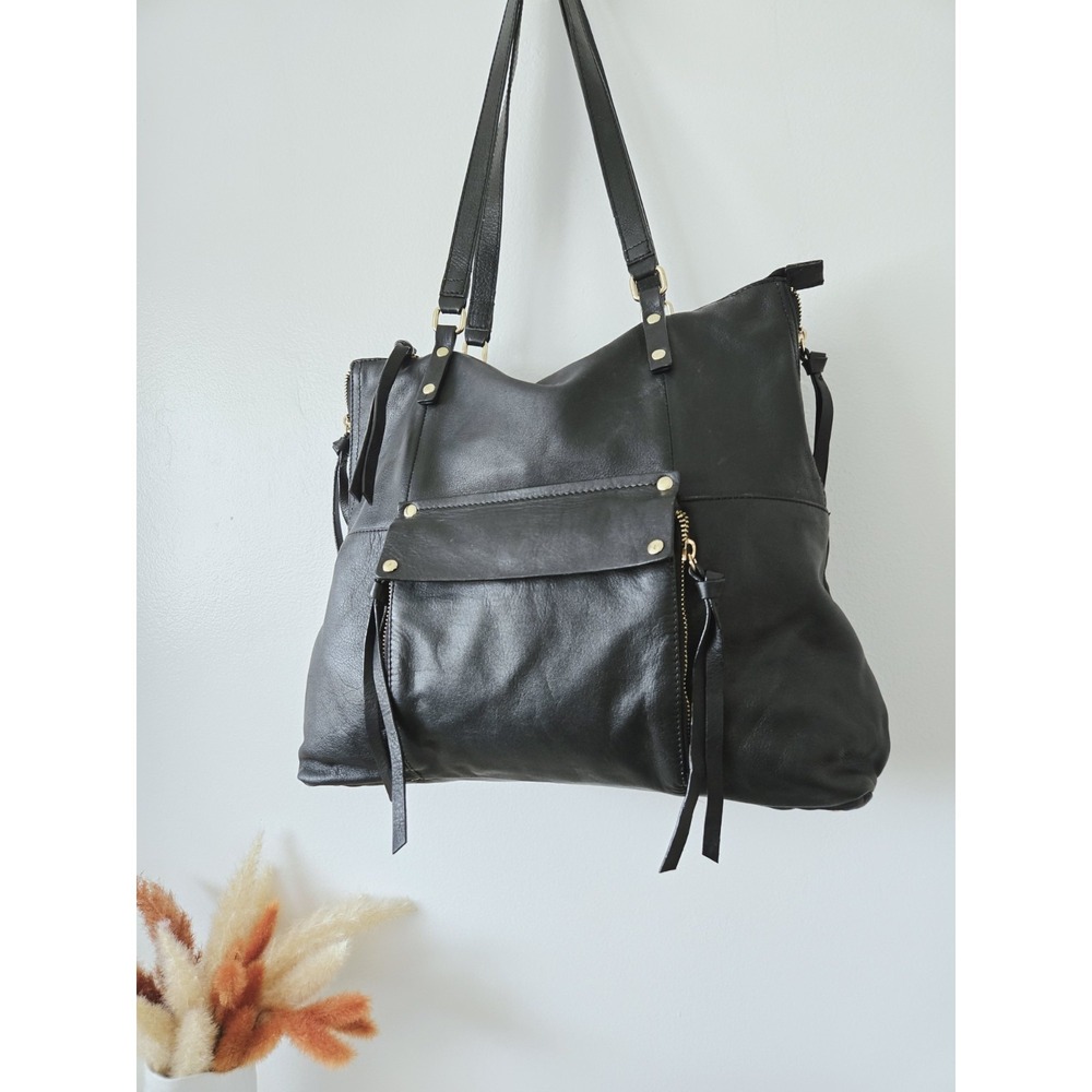 Kooba‎ Leather Everette Large Tote/Shopper/Black Shoulder Bag F17/25217